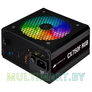 Блок питания Corsair CX750F RGB 750W (CP-9020218-EU) картинка 3